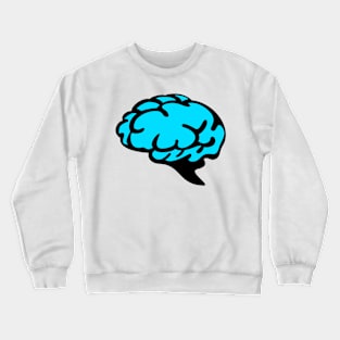 Blue and Black Crewneck Sweatshirt